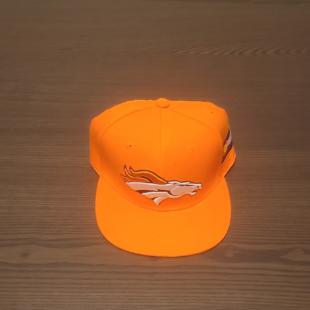Vibrant Orange Cap with Iconic Logo